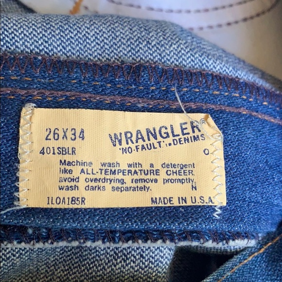 Amazing Deadstock Vintage Seventies Wrangler Jeans - Picture 8 of 8